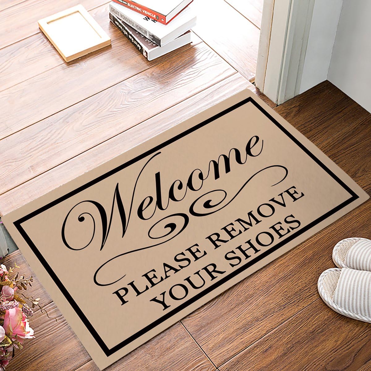 MUSEDAY Retro Entryway Door Rug 18 x 30 inch Floor Mat