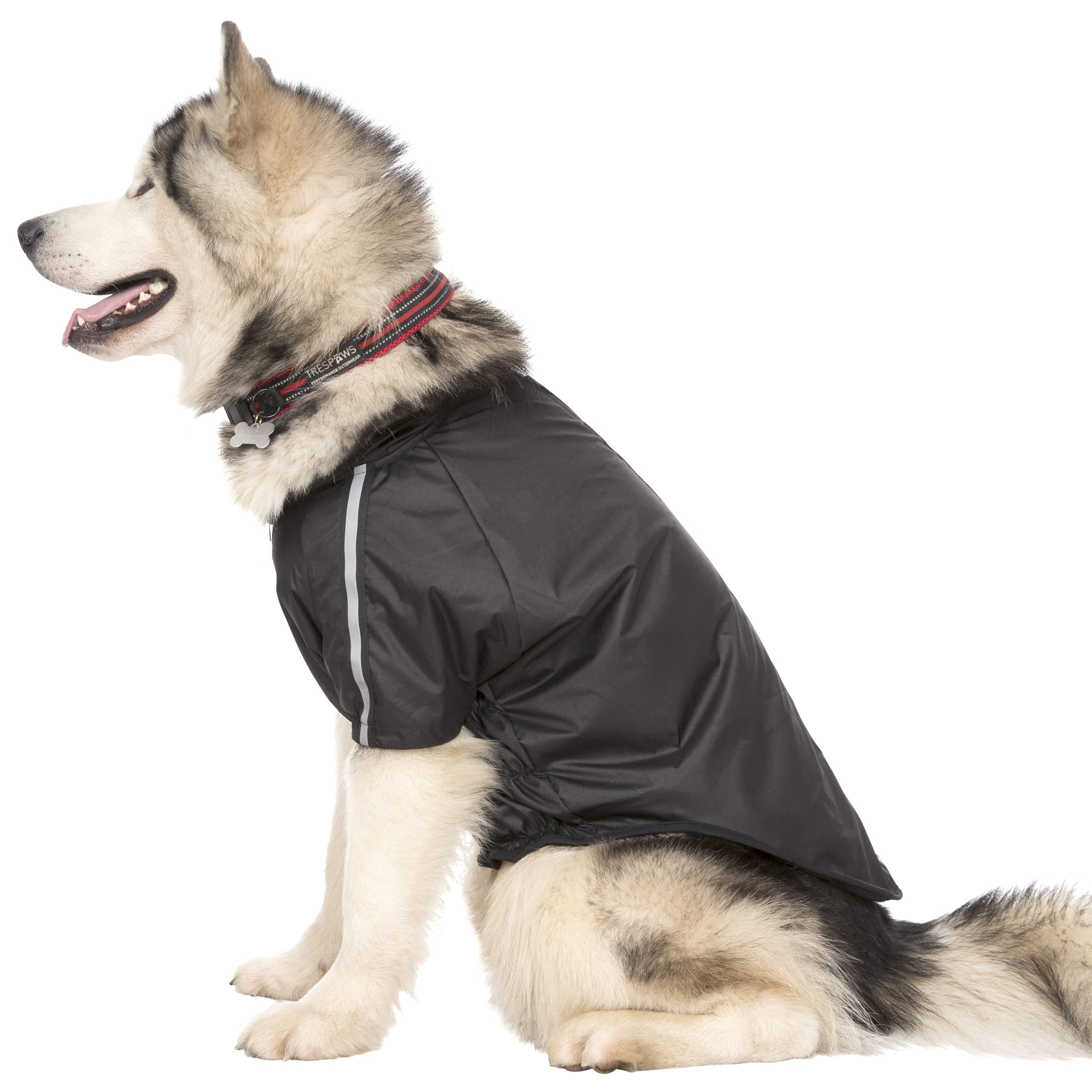 Trespaws Waterproof Dog Coat Harness Access Anti Static Mesh Lining Khaos
