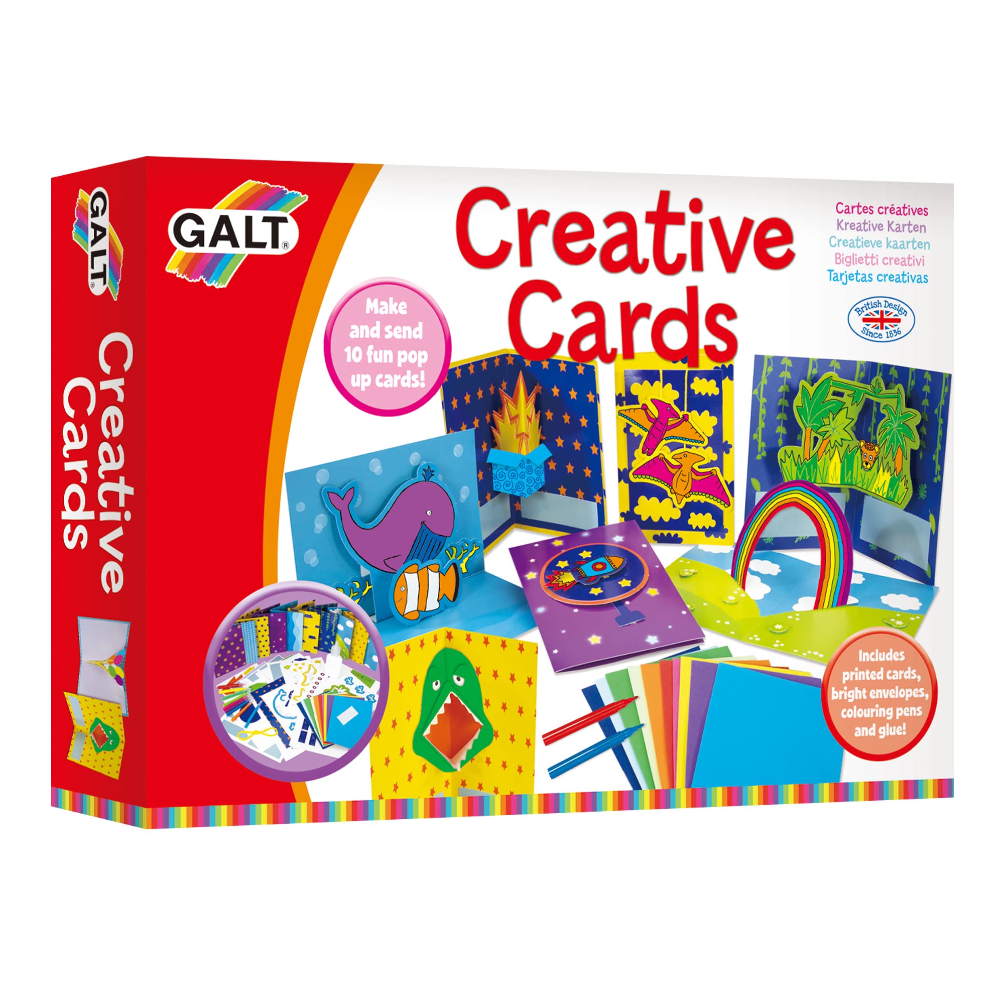 Galt Toys, Creative Cards, Card Crafts for Kids, Ages 8 Years Plus