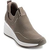 DKNY Womens Pecola Slip on Wedge Sneaker