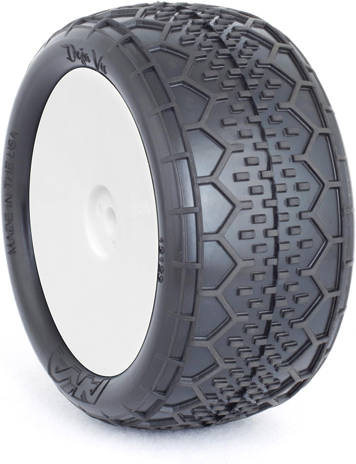AKA 1: 10 Buggy EVO Rear Deja Vu (Ultra Soft) Complete Wheel White