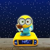 Lexibook Despicable Me Bob Nightlight Alarm Clock Sounds LCD Backlit view 6