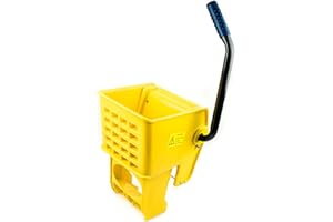 RK Safety RKMW36-Y Side Press Wringer Replacement for Commercial Mop Bucket 36 qt / 9 gal (Yellow)