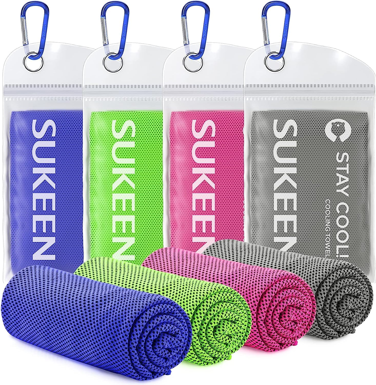 Cool Cooling Towel Set for Hiking, Running, Tennis, Travel, Sports — image 1