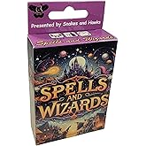 Spells and Wizards Card Game, 2-6 Player Trick Taking Card Game for Family
