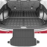 powoq Cargo Mat Compatible with 2019-2024 Subaru Forester Trunk Mat All Season Protection Cargo Liner TPE Trunk Liner Replacement for 2019-2024 Subaru Forester Accessories (Trunk Mat)