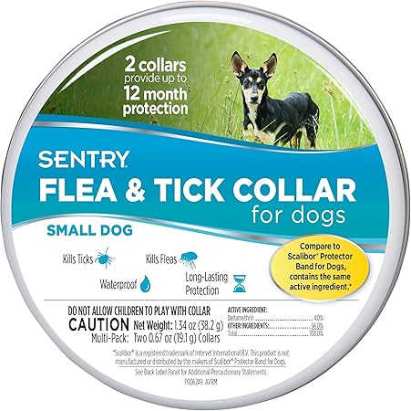 sentry flea and tick collar