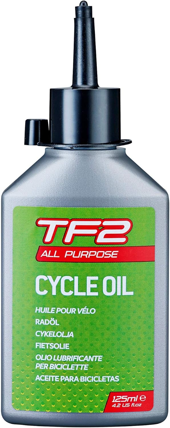 WELDTITE TF2 All Purpose Cycle Oil - Water Resistant Lubricant for Bikes 125 ml, All Purpose Cycle Oil, 125 ml, 125ml