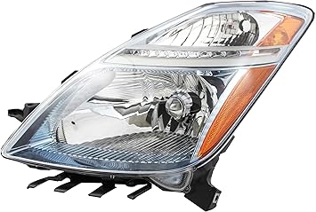 Amazon Com For Toyota Prius Headlight 2005 2006 2007 2008 2009 Driver Left Side Headlamp Replacement Automotive