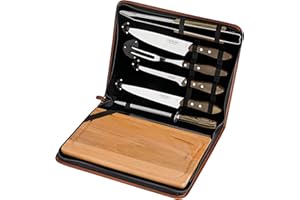 Churrasco BBQ 8 Pc Carving Set with Carry Case