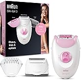 Braun Epilator Silk-epil 3 3-270, Hair Removal Device, Epilator for Women, Shaver & Trimmer, Hair Removal