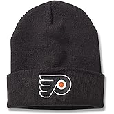 AMERICAN NEEDLE Philadelphia Flyers Officially Licensed NHL Cuffed Knit Beanie Skull Cap HAT 21019A Black