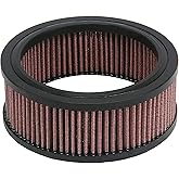 TONNISI 106-4722 Air Filter Element Replacement for Teardrop Air Cleaner Kit Fits S&S Cycle, Super E and G Carbs & Single Bore EFI, CV Carb (Pack of 1)