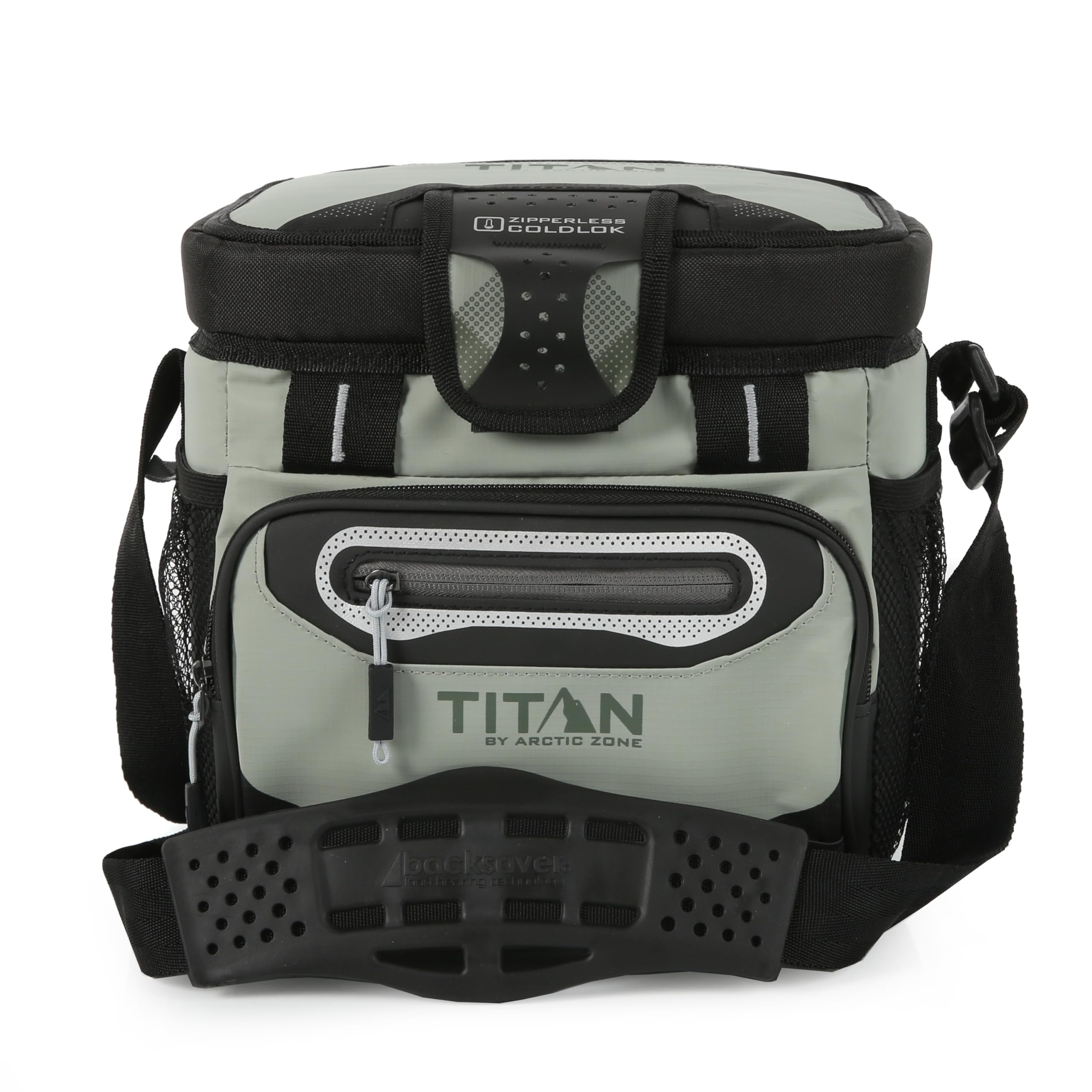 Photo 1 of Titan by Arctic Zone 9 Can Zipperless Soft Cooler with HardBody Liner, Seagrass