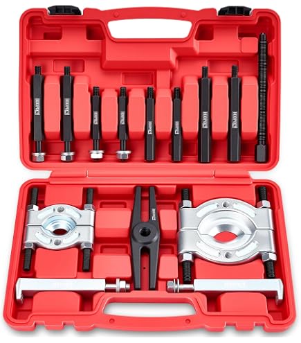 VEVOR 14 PCS Bearing Puller Set Bearing Separator Splitter Tool with Case 5 Ton