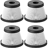 HOTO 4PCS HEPA Filter for HOTO Compressed Air Capsule ONLY