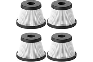 HOTO 4PCS HEPA Filter for HOTO Compressed Air Capsule ONLY