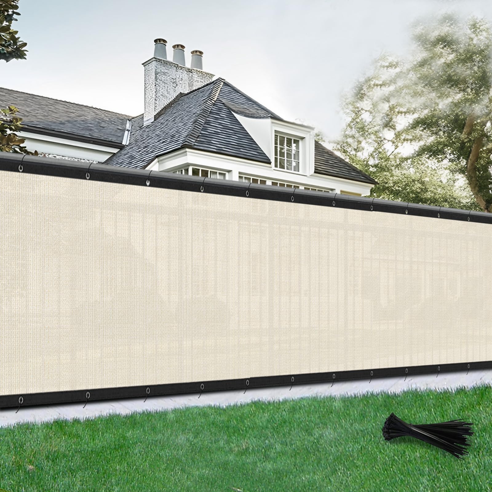 SUNLAX Privacy Fence Screen 5' x 26' Heavy Duty