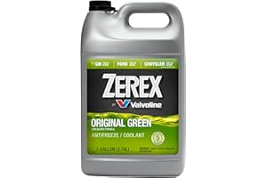 Zerex Original Green Low Silicate Concentrate Antifreeze/Coolant 1 GA, 128 Fl Oz (Pack of 1)
