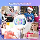 Azyh Kids Handheld Games Pro Upgraded Flashing Light Push Game Console view 5