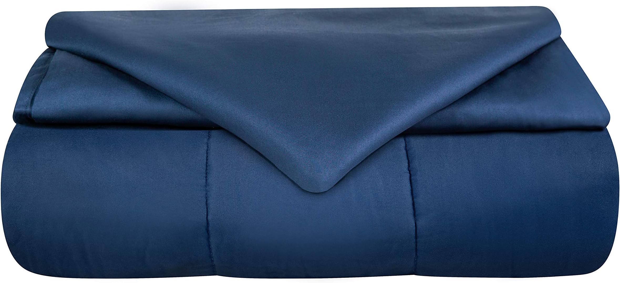 Odyseaco Weighted Blanket, Sleep Help for Adults and Kids, 150 x 200 cm, 6.8kg, Blue