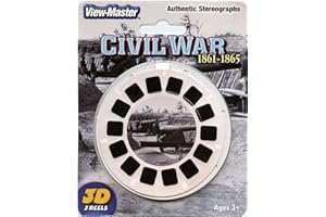ViewMaster -The Civil War - Authentic Stereographs 1861-1865 - 3 Reels on Card- NEW