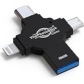 ThePhotoStick&reg; Omni X 256GB Photo Backup for iPhone, Android and Computers | Automatic Photo and Video Backup, Flash Drive, iOS and Android, macOS and PC, Easy File Storage and Transfer, Memory Stick