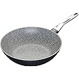 MasterClass Wok, Non-Stick Induction-Safe Cast Aluminium, 28 cm (11"), Grey