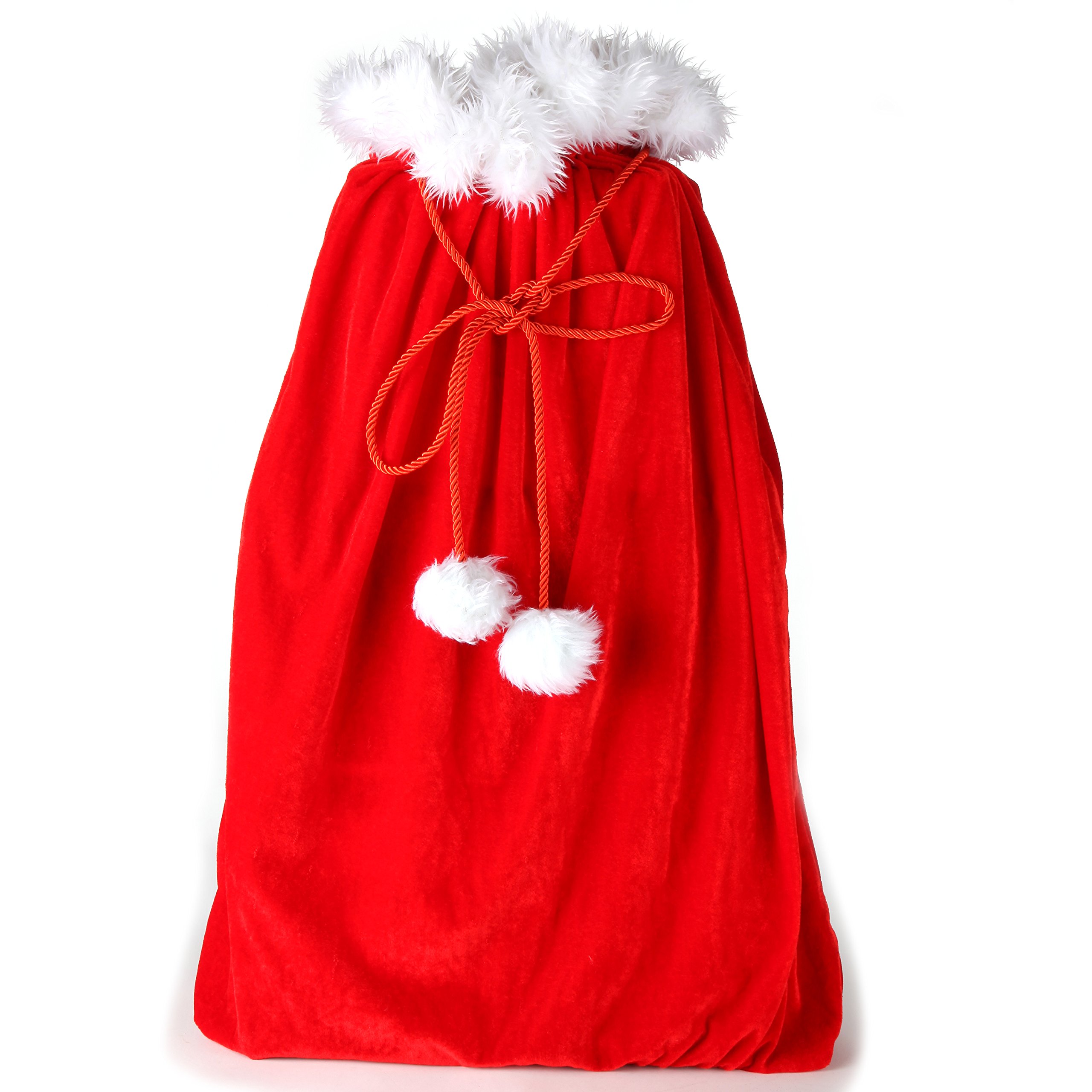 Large Santa Toy Bag Gift Wrap Bag for Christmas Gifts