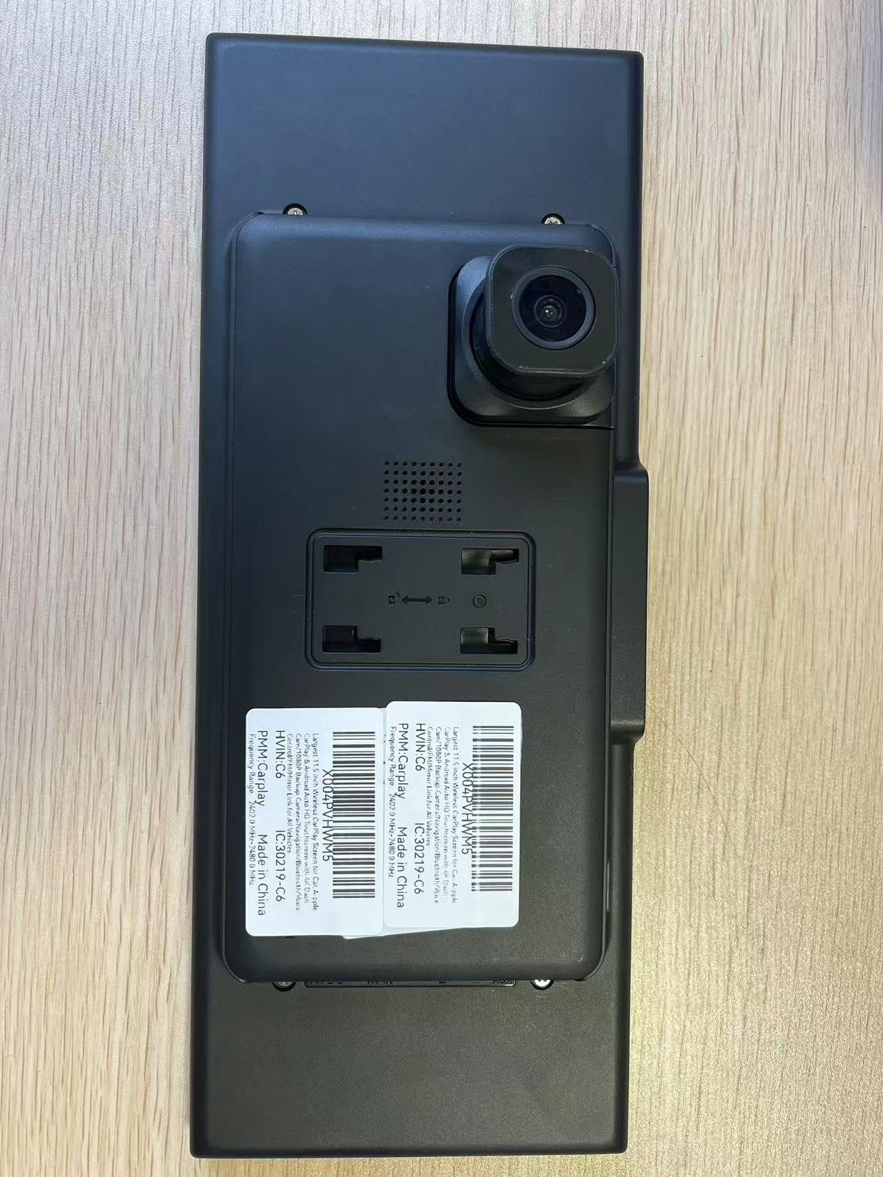 Largest 11.5 inch Wireless CarPlay Screen for Car, A-pple CarPlay & Android Auto HD Touchscreen with 4K Dash Cam/1080P Backup Camera/Navigation/Bluetooth/Voice Control/FM/Mirror Link,for All Vehicles