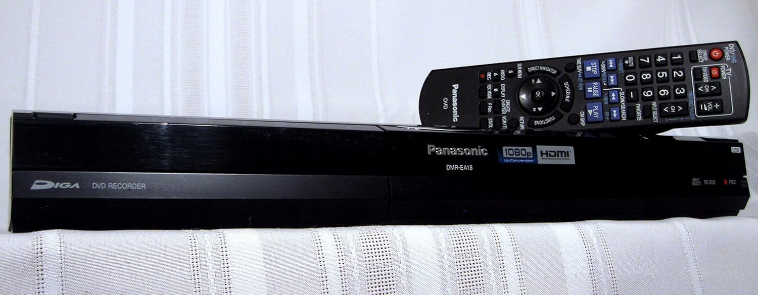 Amazon.com: Panasonic DMR-EA18K Tunerless 1080p Upconverting DVD Recorder:  Electronics