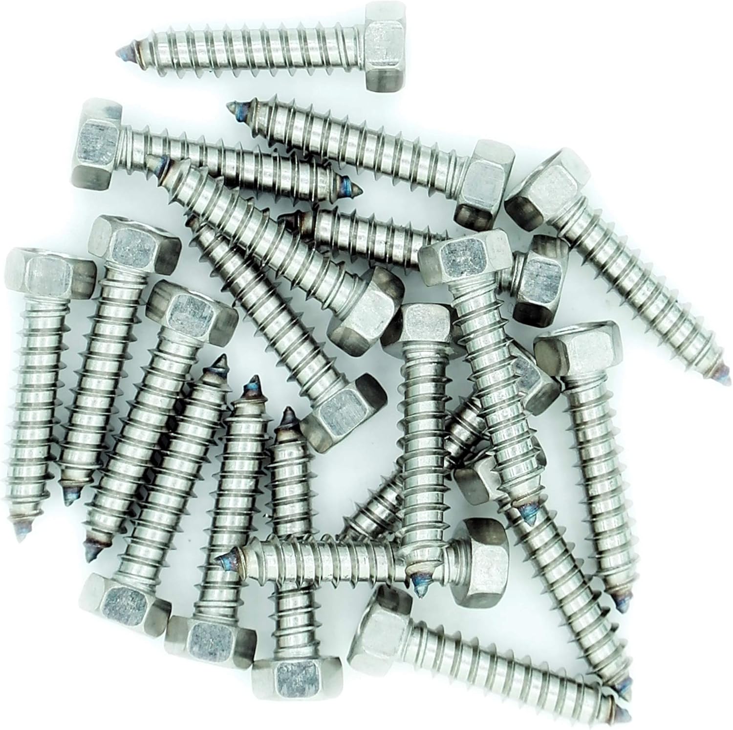 No.12 x 2.4 (5.5mm x 60mm) Hex Self-Tapping Screw - Stainless Steel (A2) (Pack of 20), 5.5x60 - A2 (20) - Image 4