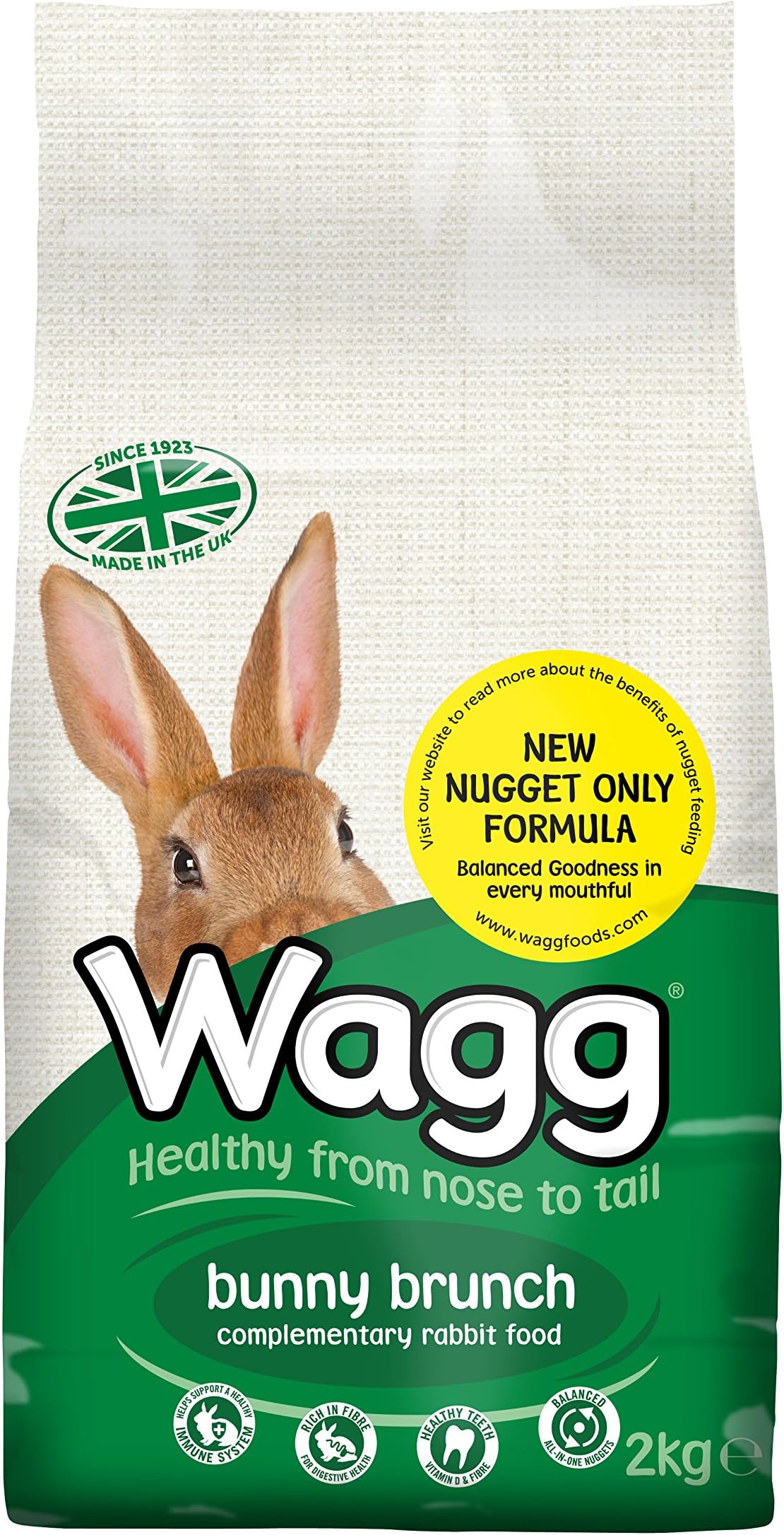 Wagg Bunny Brunch 4 x 2 kg