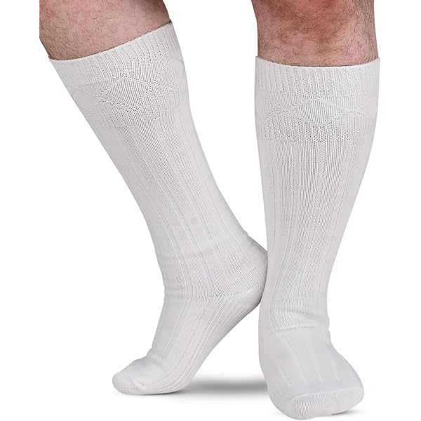 thumbnail interactive-video image 1 of Sock Snob Men's Merino Wool Traditional Kilt Socks – Knee High, Thermal, Made In Portugal 1 of 3