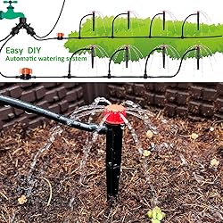 Drip Irrigation Kit 65.5 Feet, 1/4 Pipe Automatic