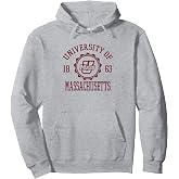 UMass Minutemen Stamp Officially Licensed Pullover Hoodie