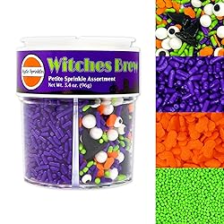 Mystic Sprinkles 4 Cell Sprinkle Assortments