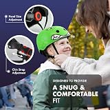 KAYMAN Kids Bike Helmet 3-12 Adjustable Safety Gear Set 7 in 1 view 4