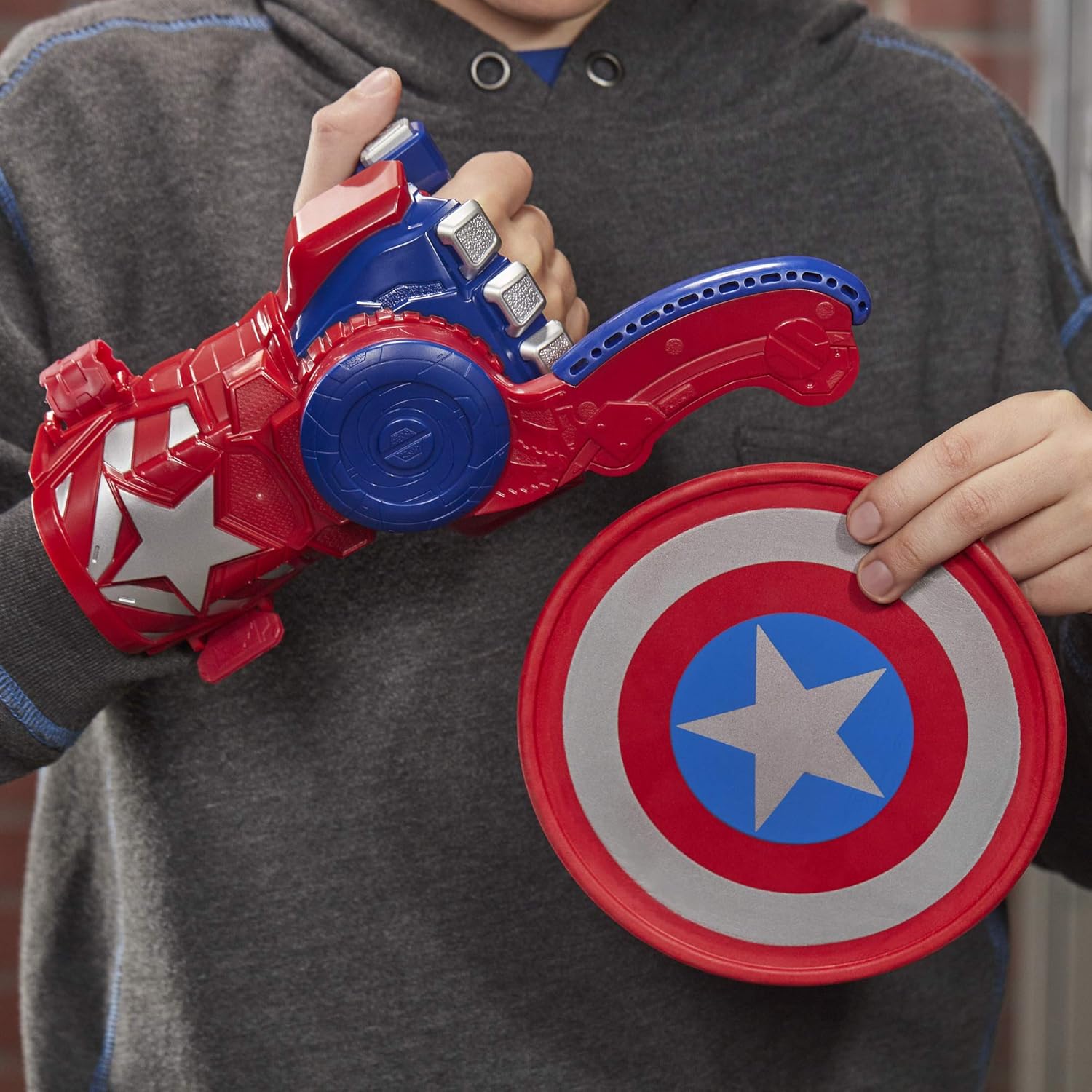 captain america nerf shield