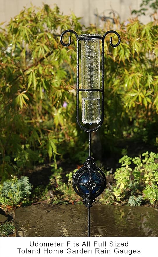 2 Pack 5 Capacity Decorative Replacement Glass Tube For Yard
