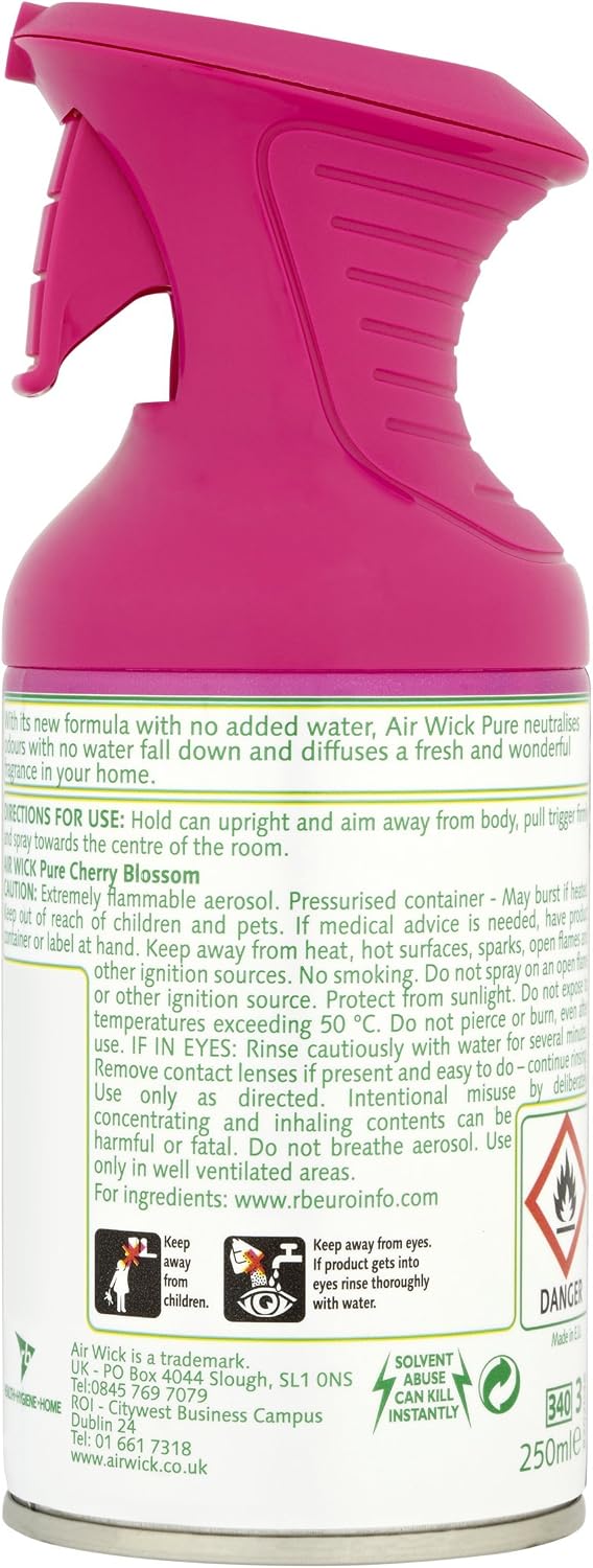 Air Wick Air Freshener Room Spray CHERRY BLOSSOM , Pack of 6 - Image 3