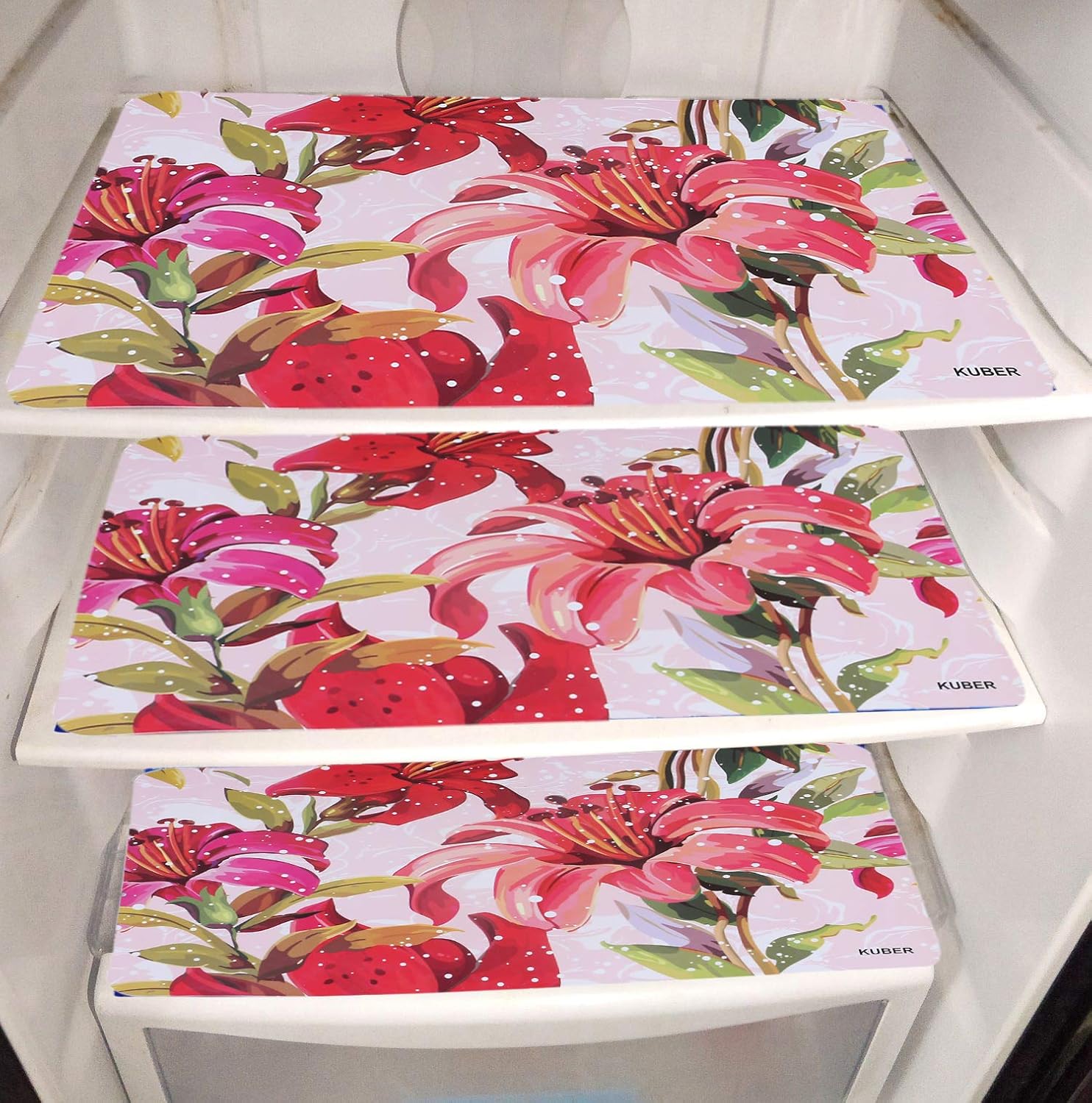 Which Is The Best Pvc 6 Pieces Refrigerator Drawer Mats