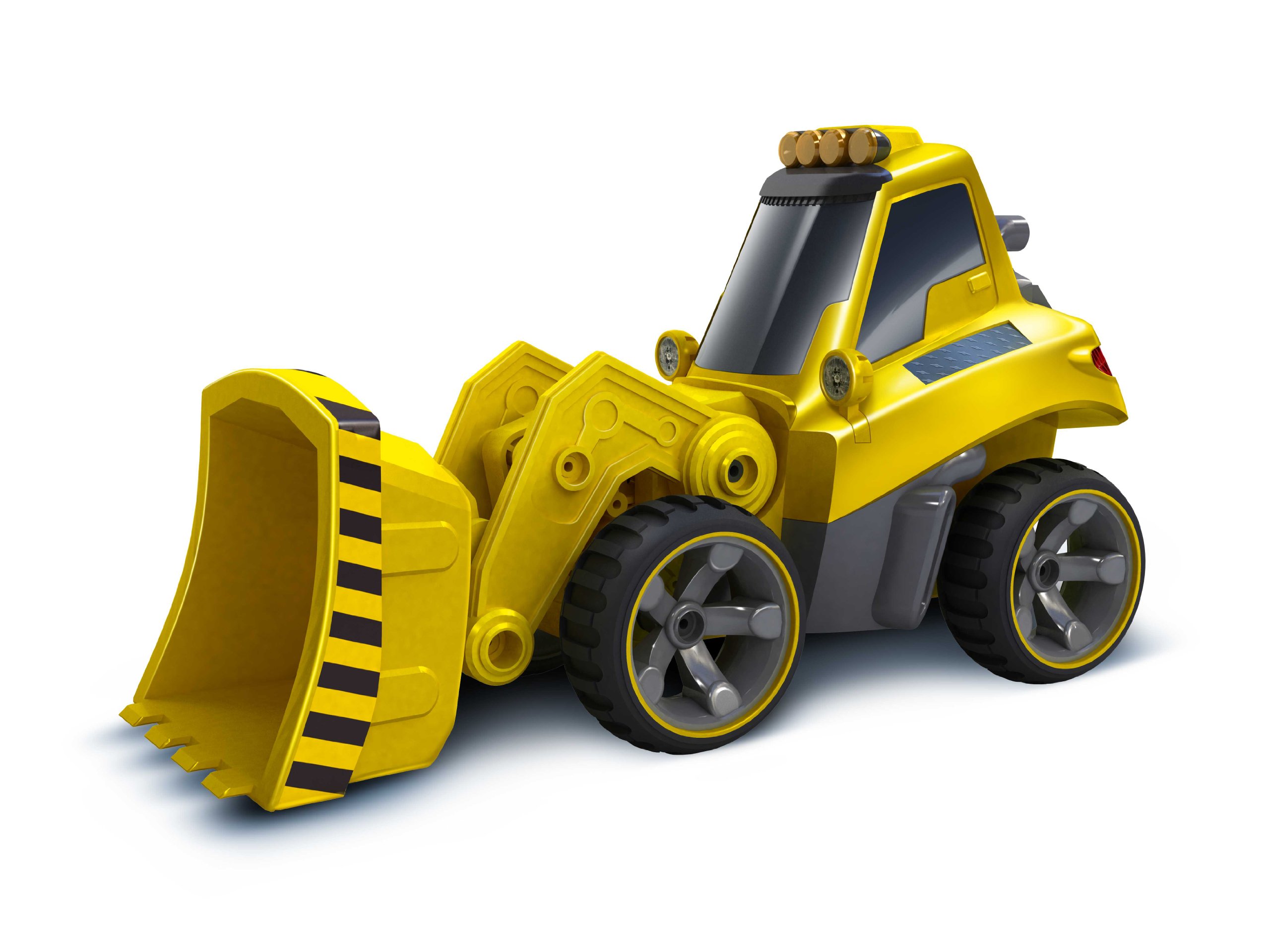 Silverlit 81113 Power In Fun Kids I/R Bulldoser