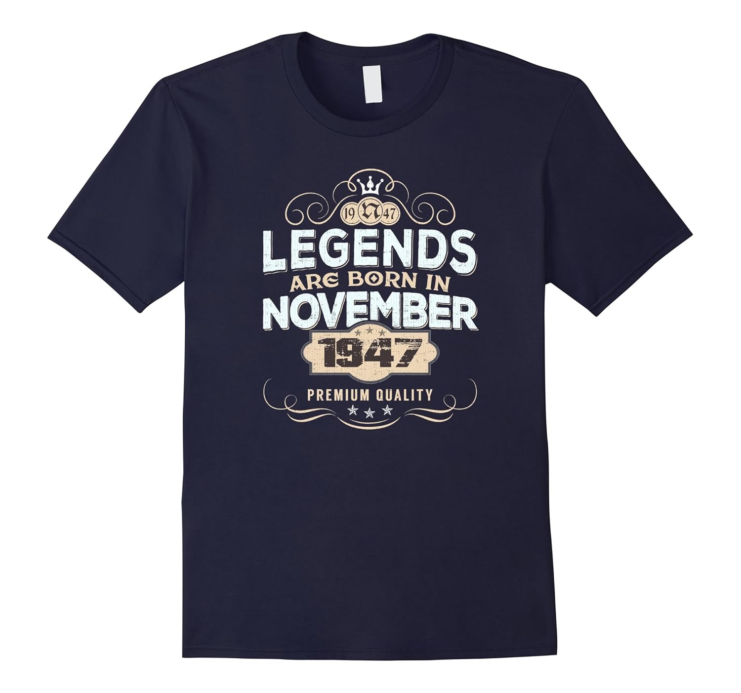 Legends are born in November 1947 T shirt Gift Idea-Rose