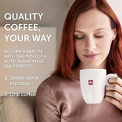 Illy Y3.3 Espresso Machine, Single Serve Coffee