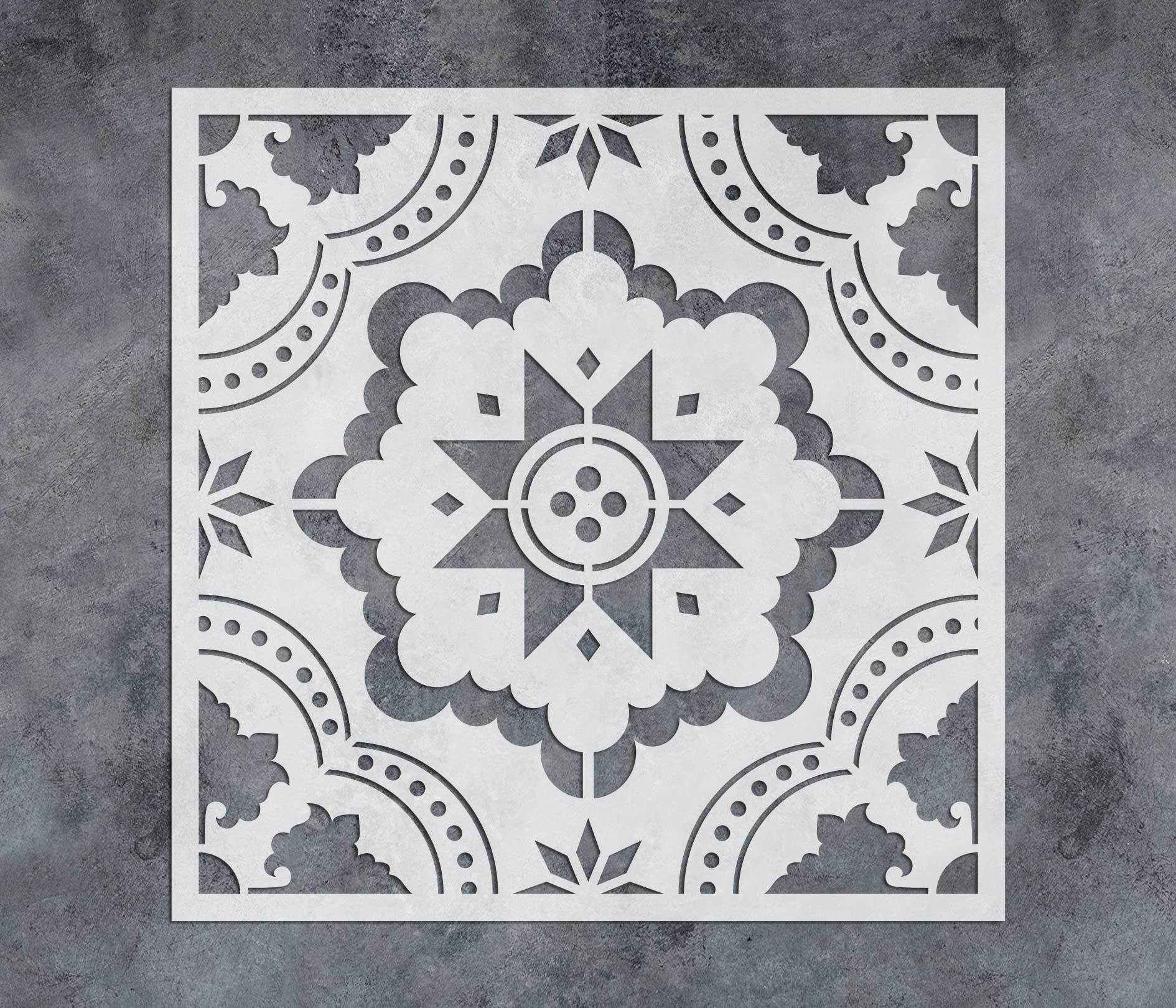Mua GSS Designs Reusable Tile Stencils 12x12Inch Laser Cut Painting ...