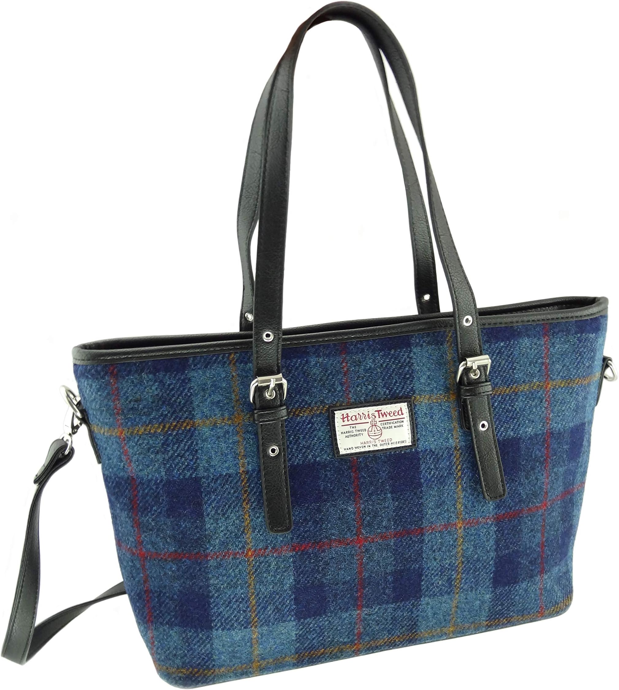 Ladies Harris Tweed Large Spey Tote Bag In Various Colours LB1028
