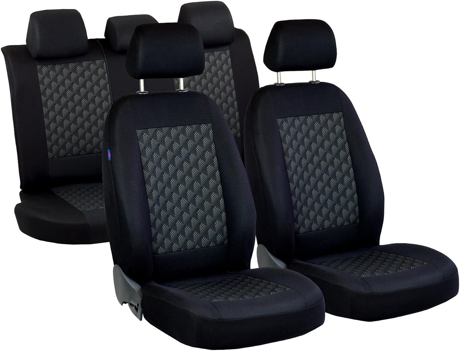 301 Seat Cover – 1 Set – Colour Premium Black Color 3D