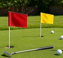 Set of 4 Single Sided 8x6 Inches Solid Golf