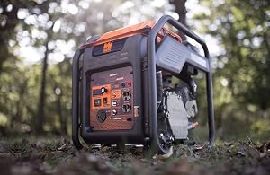 WEN GN400i RV-Ready 4000-Watt Open Frame Inverter Generator, CARB Compliant